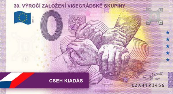 eurobanknotes visegradi Tschechische Ausgabe