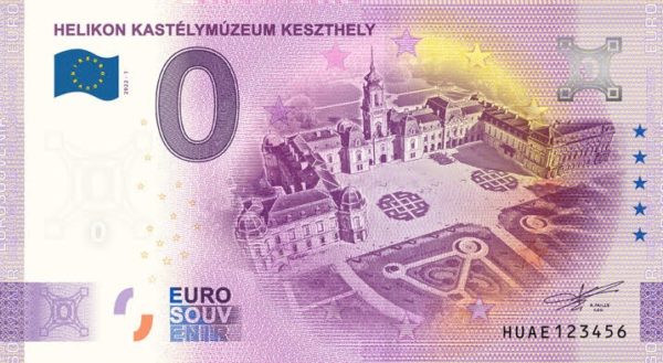 Eurobanknote Keszthely
